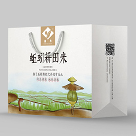 蚯蚓耕田米包裝設(shè)計(jì)